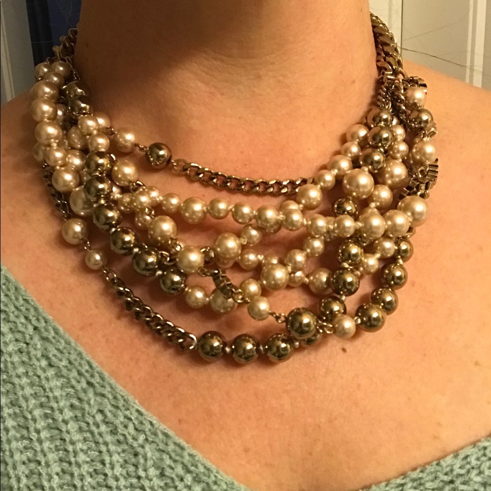 Lucia necklace Stella & Dot statement necklace.